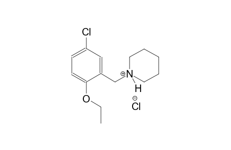 1-(5-chloro-2-ethoxybenzyl)piperidinium chloride