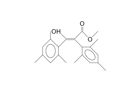 3-Hydroxy-2,3-dimesityl-Z-acrylic acid, methyl ester