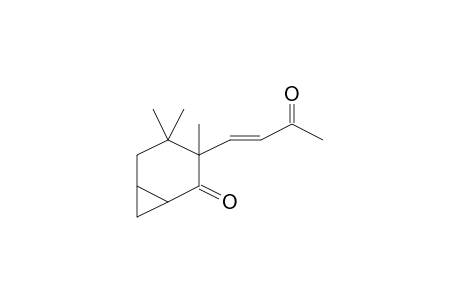3,4,4-Trimethyl-3-[(1E)-3-oxo-1-butenyl]bicyclo[4.1.0]heptan-2-one