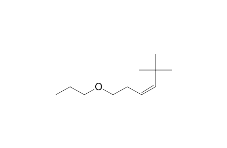 3-Hexene, 5,5-dimethyl-1-propoxy-