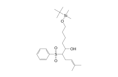 2-Methyl-10-(dimethyl-t-butylsilyloxy)-5-phenylsulfonyl-2-decen-6-ol