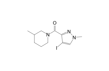 1-[(4-iodo-1-methyl-1H-pyrazol-3-yl)carbonyl]-3-methylpiperidine
