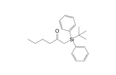 1-tert-Butyldiphenylsilylhexan-2-one