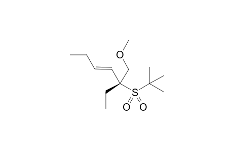 (R,E)-5-(tert-Butylsulfonyl)-5-(methoxymethyl)hept-3-ene