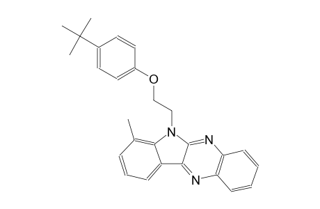 4-tert-butylphenyl 2-(7-methyl-6H-indolo[2,3-b]quinoxalin-6-yl)ethyl ether