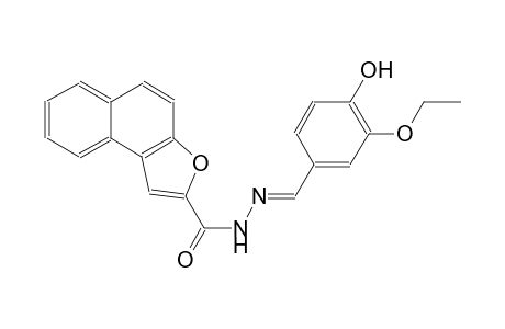 N'-[(E)-(3-ethoxy-4-hydroxyphenyl)methylidene]naphtho[2,1-b]furan-2-carbohydrazide