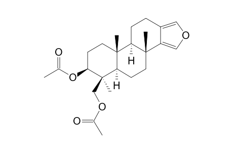 3.beta.,19-Diacetoxy-Spongia-13(16),14-diene