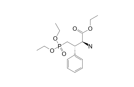 ETHYL-(2R,3S)-2-AMINO-3-PHENYL-4-(DIETHOXYPHOSPHORYL)-BUTANOATE