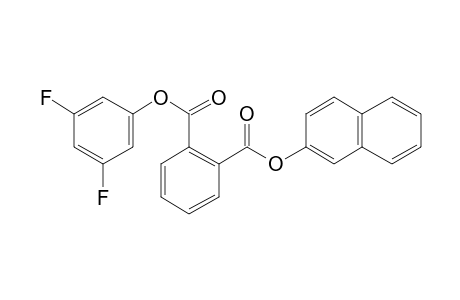 Phthalic acid, 3,5-difluorophenyl 2-naphthyl ester