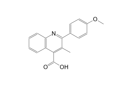 2-(4-methoxyphenyl)-3-methyl-4-quinolinecarboxylic acid