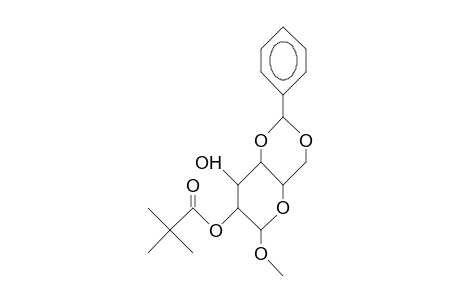 Methyl 4,6-O-benzylidene-2-O-pivaloyl-A-D-glucopyranoside
