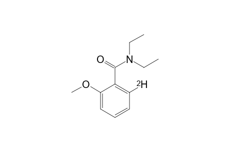 2-Methoxy-6-deutero-N,N-diethylbenzamide