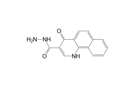 4-Oxo-1,4-dihydrobenzo[h]quinoline-3-carbohydrazide
