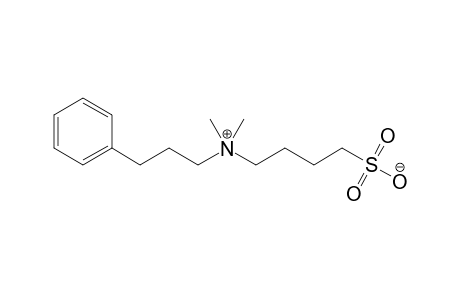4-[dimethyl(3-phenylpropyl)ammonio]-1-butanesulfonate