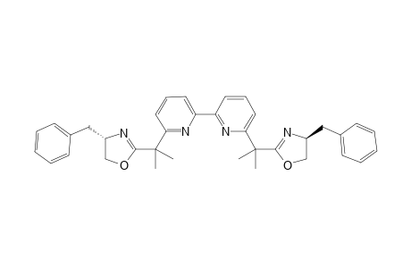 6,6'-Bis{1-[(4S,4'S)-4-benzyl-4,5-dihydrooxazol-2-yl]-1-methylethyl}[2,2']bipyridinyl