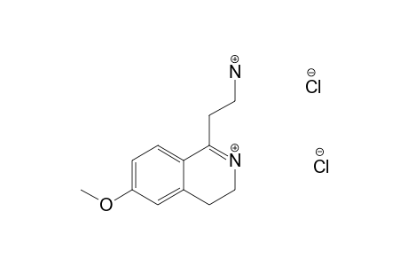 1-(2-AMINOETHYL)-3,4-DIHYDRO-6-METHOXYISOQUINOLINE-DIHYDROCHLORIDE