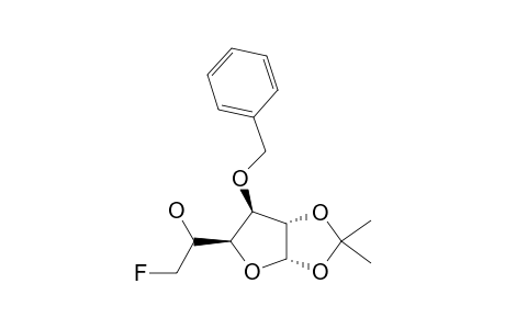 3-O-BENZYL-6-DEOXY-6-FLUORO-1,2-0-ISOPROPYLIDENE-ALPHA-D-GLUCOFURANOSE