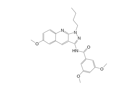 N-(1-butyl-6-methoxy-1H-pyrazolo[3,4-b]quinolin-3-yl)-3,5-dimethoxybenzamide