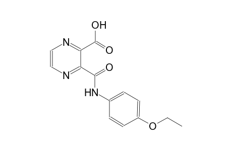2-pyrazinecarboxylic acid, 3-[[(4-ethoxyphenyl)amino]carbonyl]-