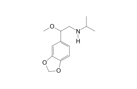 N-iso-Propyl-beta-methoxy-3,4-methylenedioxyphenethylamine