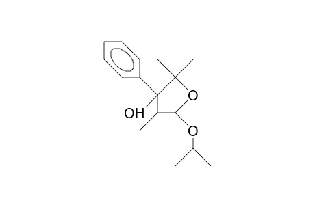 3-Hydroxy-5-isopropoxy-2,2,4-trimethyl-3-phenyl-tetrahydro-furan