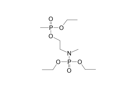 O,O-DIETHYL-N-METHYL-N-(2-METHYLETHOXYPHOSPHONYLOXYETHYL)AMIDOPHOSPHATE
