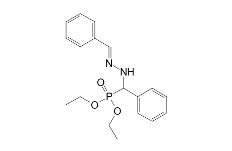 Phosphonic acid, [phenyl[(phenylmethylene)hydrazino]methyl]-, diethyl ester