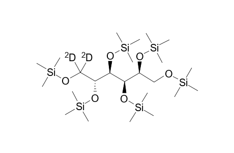 Hexakistrimethylsilyl glucitol-1,1-D2 ether