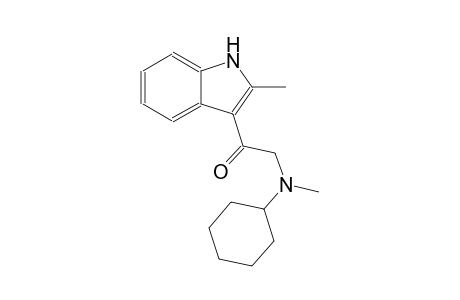 2-[cyclohexyl(methyl)amino]-1-(2-methyl-1H-indol-3-yl)ethanone
