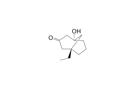 (1R*,5R*)-5-Ethyl-1-hydroxybicyclo[3.3.1]nonane-3-one
