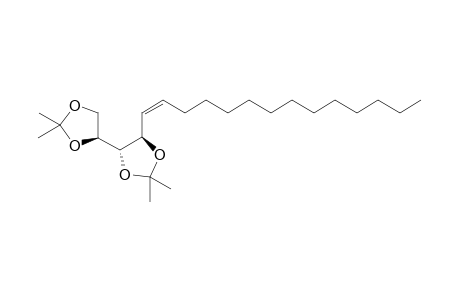 1,2:3,4-O-bisisopropylidene-L-xylo-octadec-5-ene-1,2,3,4-tetrol