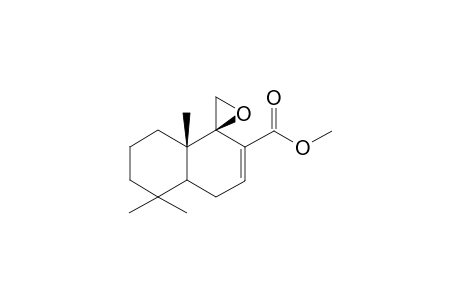 (1R,8aS)-5,5,8a-trimethyl-2-spiro[4a,6,7,8-tetrahydro-4H-naphthalene-1,2'-oxirane]carboxylic acid methyl ester
