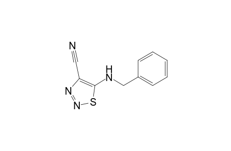 5-Benzylamino-1,2,3-thiadiazole-4-carbonitrile