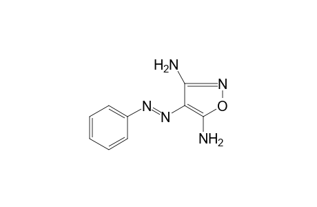 3,5-Isoxazolediamine, 4-(phenylazo)-