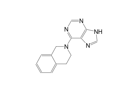 isoquinoline, 1,2,3,4-tetrahydro-2-(9H-purin-6-yl)-