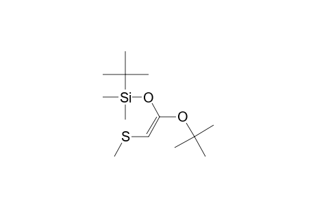 Silane, [[1-(1,1-dimethylethoxy)-2-(methylthio)ethenyl]oxy](1,1-dimethylethyl)dimethyl-