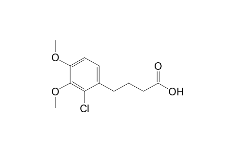 4-(2-Chloro-3,4-dimethoxyphenyl)butanoic acid