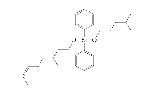 Silane, diphenylcitronellyloxyisohexyloxy-