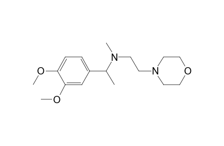 Ethanamine, 1-(3, 4-dimethoxyphenyl)-N-methyl-N-[2-(4-morpholyl)ethyl]-