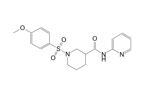 3-piperidinecarboxamide, 1-[(4-methoxyphenyl)sulfonyl]-N-(2-pyridinyl)-