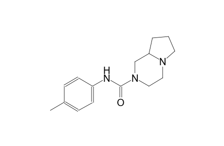 pyrrolo[1,2-a]pyrazine-2(1H)-carboxamide, hexahydro-N-(4-methylphenyl)-
