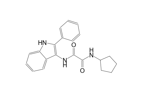 ethanediamide, N~1~-cyclopentyl-N~2~-(2-phenyl-1H-indol-3-yl)-