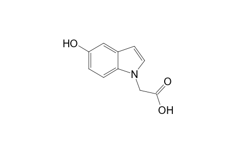 2-(5-hydroxy-1-indolyl)acetic acid