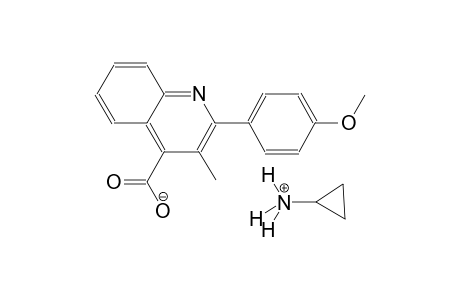 cyclopropanaminium 2-(4-methoxyphenyl)-3-methyl-4-quinolinecarboxylate