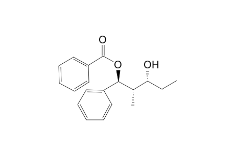 (1SR,2SR,3RS)-3-Hydroxy-2-methyl-1-phenylpentyl benzoate