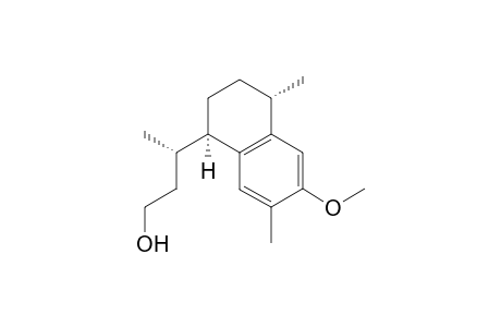 (S)-3-((1R,4S)-6-Methoxy-4,7-dimethyl-1,2,3,4-tetrahydronaphthalen-1-yl)butan-1-ol