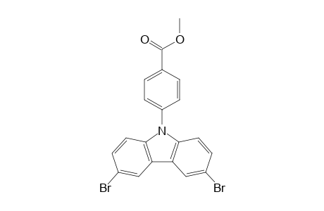 Methyl 4-(3,6-dibromo-9H-carbazol-9-yl)benzoate
