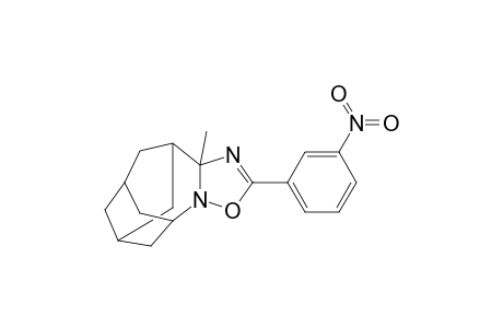 6-Methyl-4-(3-nitrophenyl)-3-oxa-2,5-diazatetracyclo[7.3.1.1(7,11).0(2,6)]tetradec-4-ene