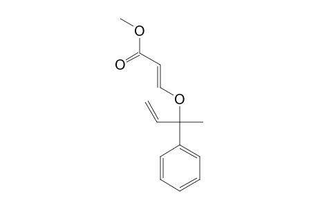Methyl (E)-3-(2-Phenylbut-3-en-2-yloxy)acrylate