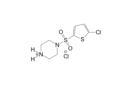 piperazinium, 1-[(5-chloro-2-thienyl)sulfonyl]-, chloride